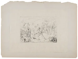 Bildung von Guerillabanden, ca. 1880-90